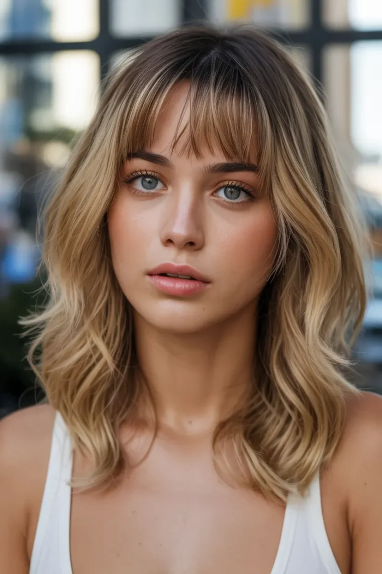 Choppy Bangs Hairstyles