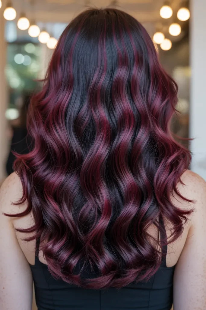 Cherry cola hair